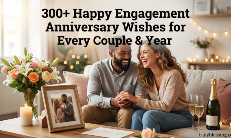 300+ Happy Engagement Anniversary Wishes for Every Couple & Year