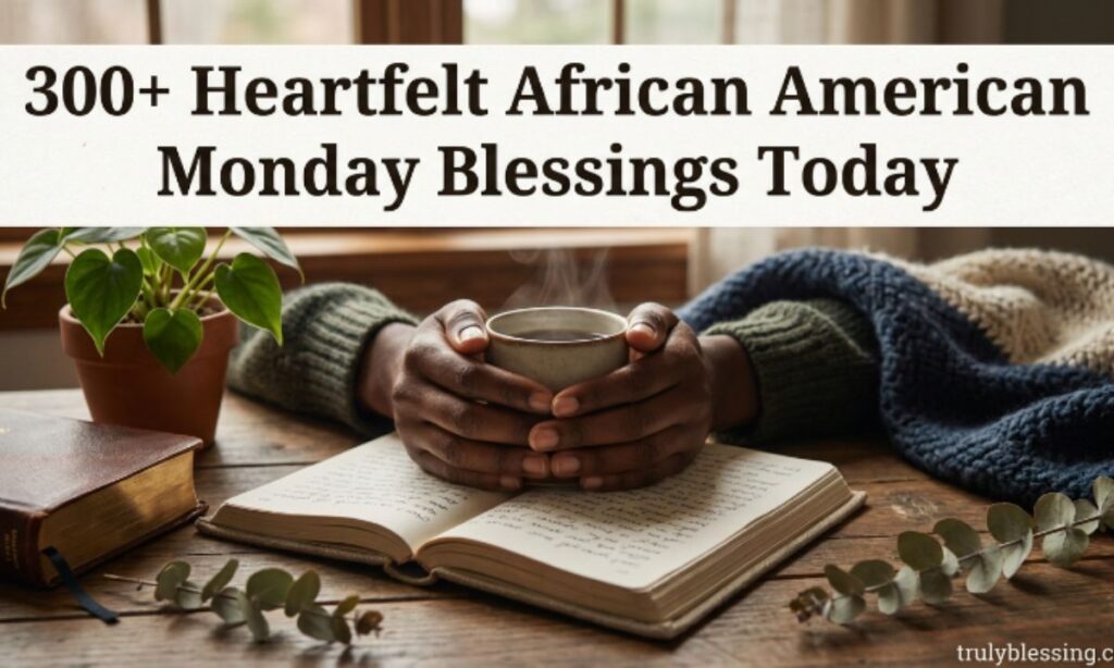 300+ Heartfelt African American Monday Blessings Today