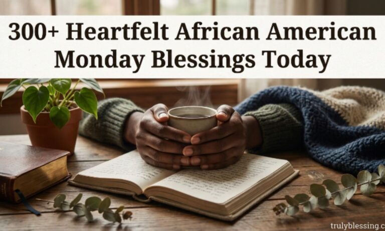300+ Heartfelt African American Monday Blessings Today