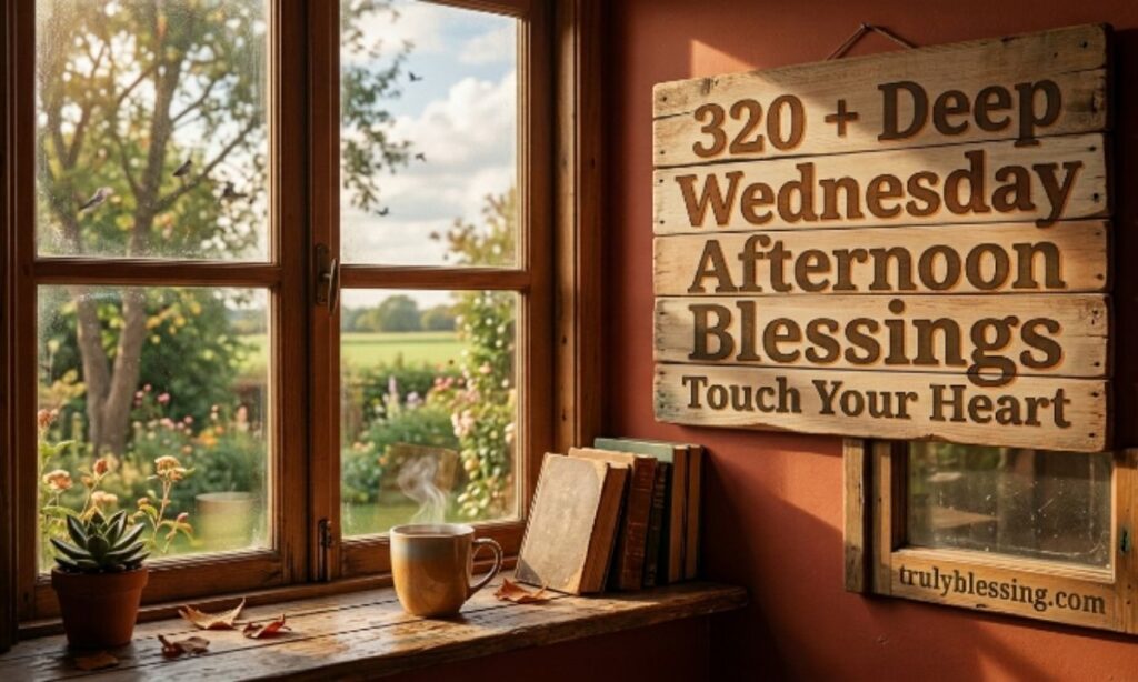 320 + Deep Wednesday Afternoon Blessings Touch Your Heart