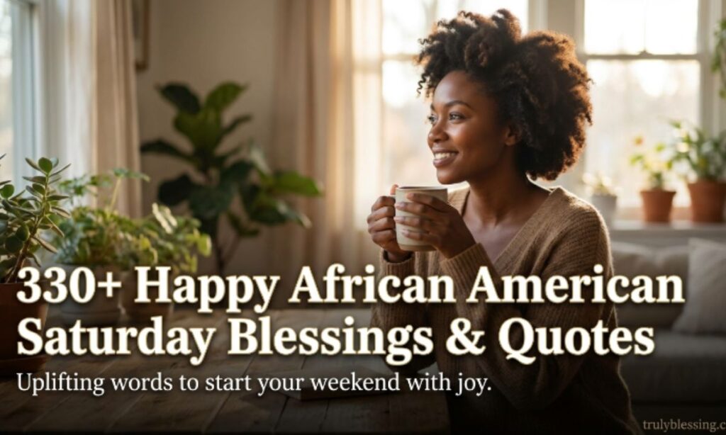 330+ Happy African American Saturday Blessings & Quotes