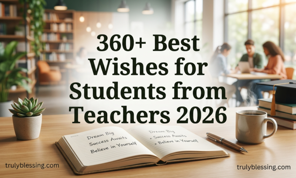 360+ Best Wishes for Students from Teachers 2026
