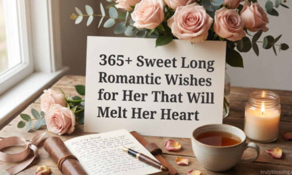 365+ Sweet Long Romantic Wishes for Her That Will Melt Her Heart