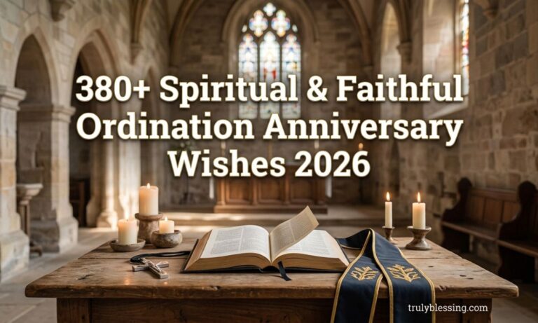 380+ Spiritual & Faithful Ordination Anniversary Wishes 2026