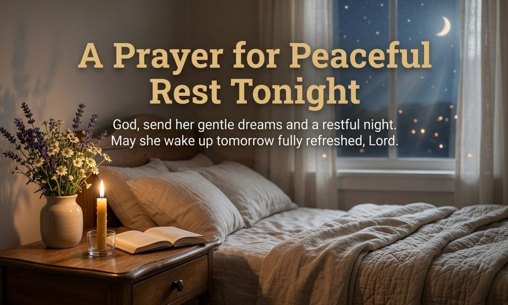 A Prayer for Peaceful Rest Tonight