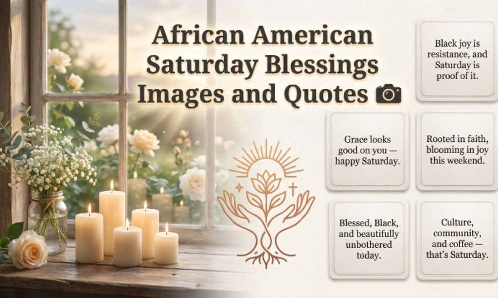 African American Saturday Blessings Images and Quotes