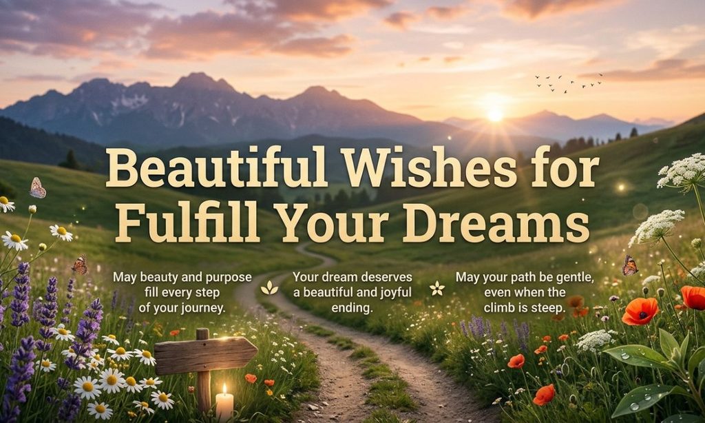 Beautiful Wishes for Fulfill Your Dreams