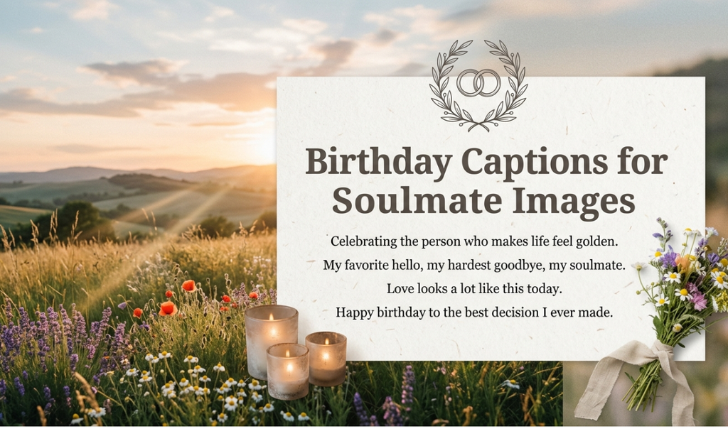 Birthday Captions for Soulmate