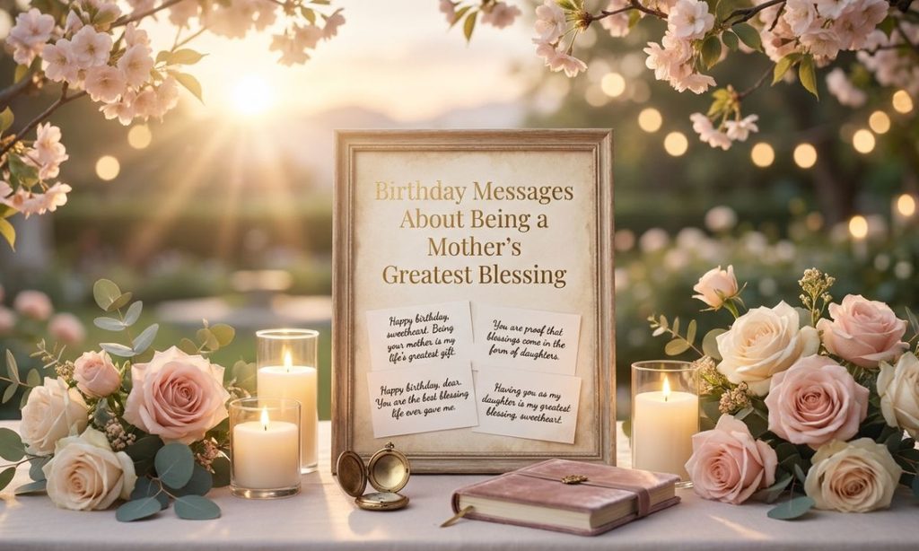 Birthday Messages About Being a Mother's Greatest Blessing
