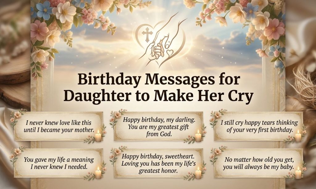 Birthday Messages for Daughter to Make Her Cry