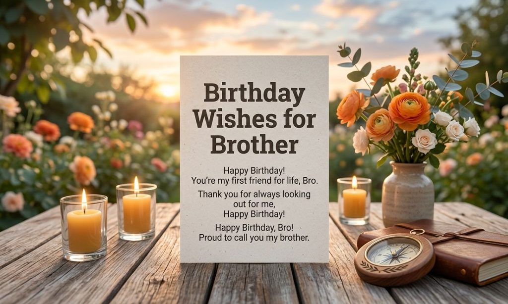 Birthday Wishes for Brother