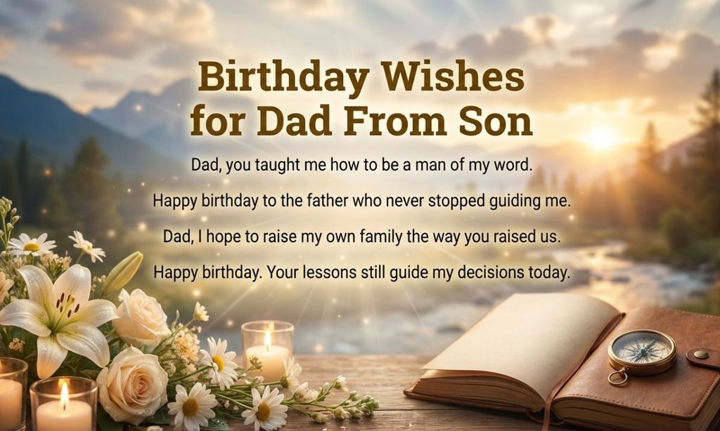 Birthday Wishes for Dad From Son