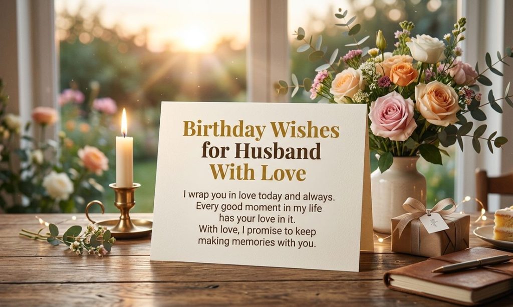 Birthday Wishes for Husband With Love