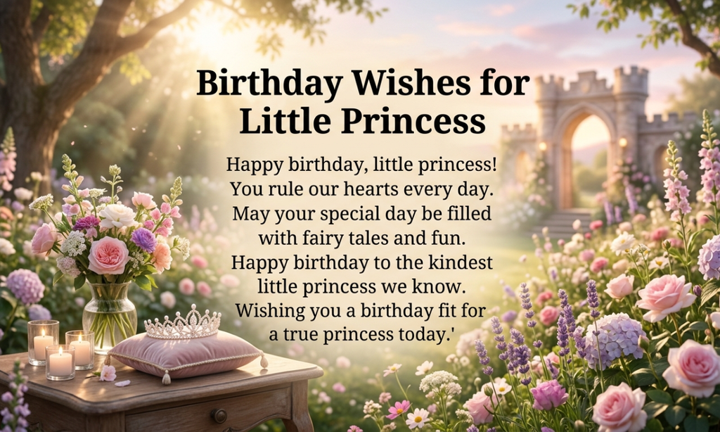 Birthday Wishes for Little Princess