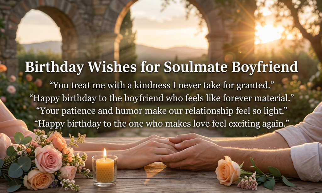 Birthday Wishes for Soulmate Boyfriend
