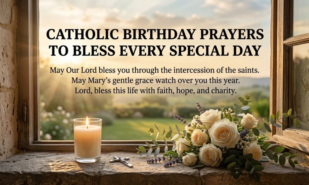 Catholic Birthday Prayers to Bless Every Special Day