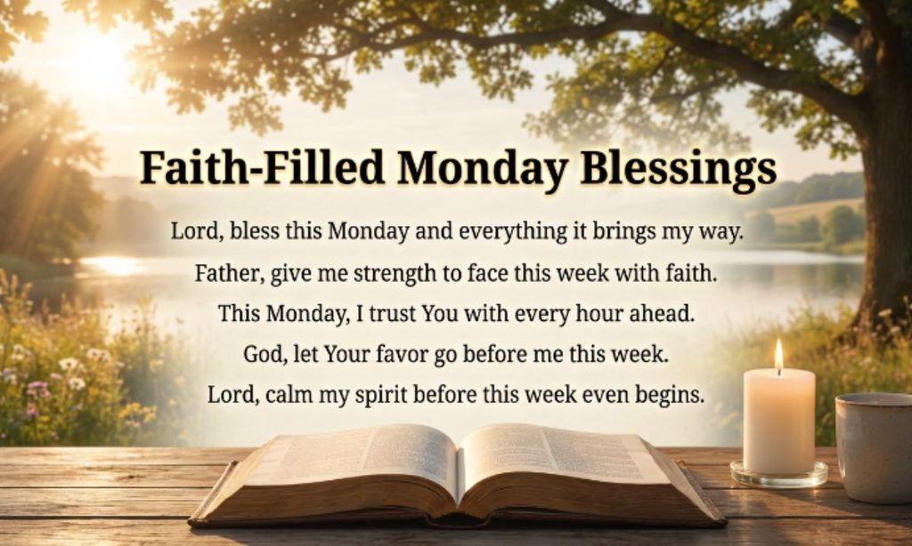 Faith-Filled Monday Blessings