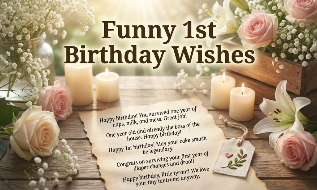 Funny 1st Birthday Wishes
