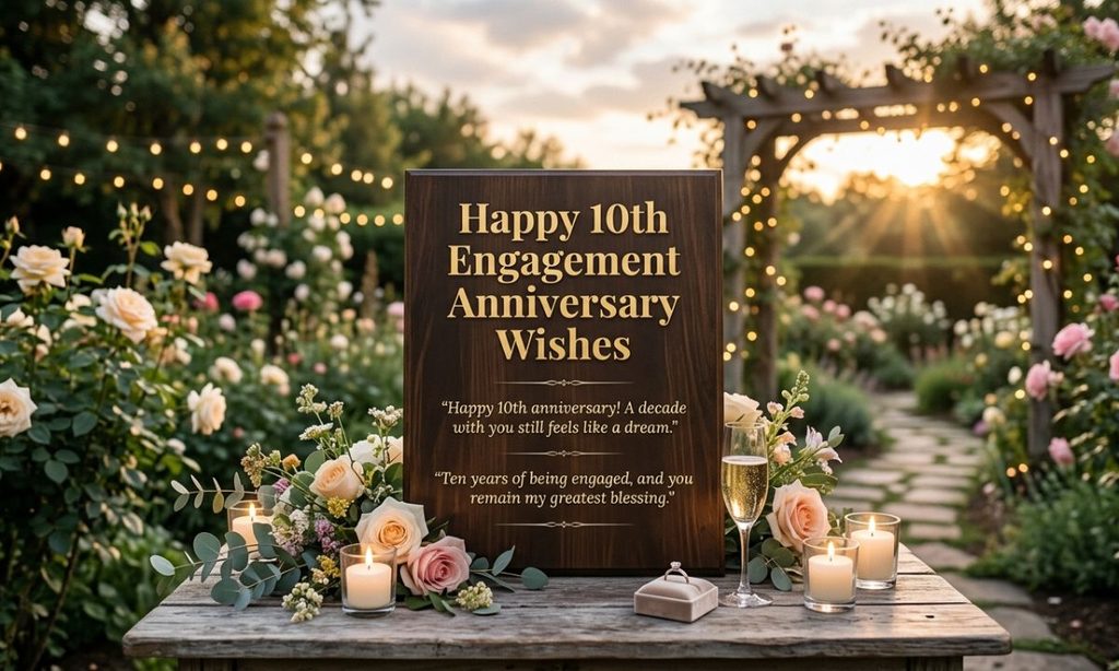 Happy 10th Engagement Anniversary Wishes