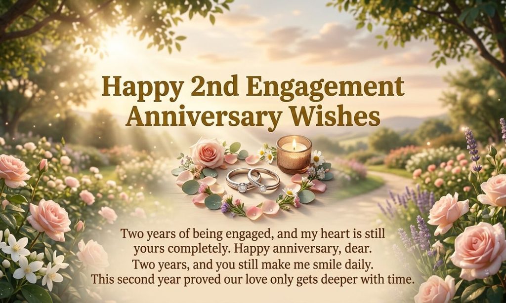 Happy 2nd Engagement Anniversary Wishes