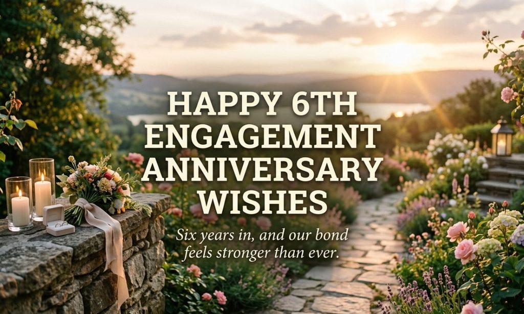 Happy 6th Engagement Anniversary Wishes