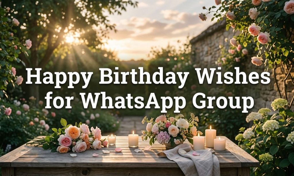 Happy Birthday Wishes for WhatsApp Group