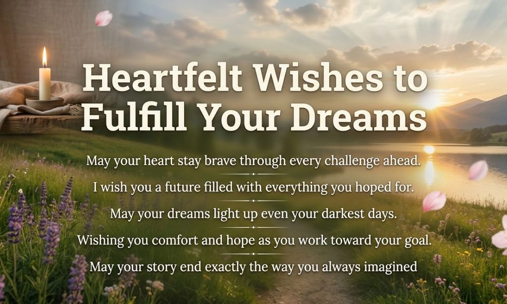 Heartfelt Wishes for Fulfill Your Dreams