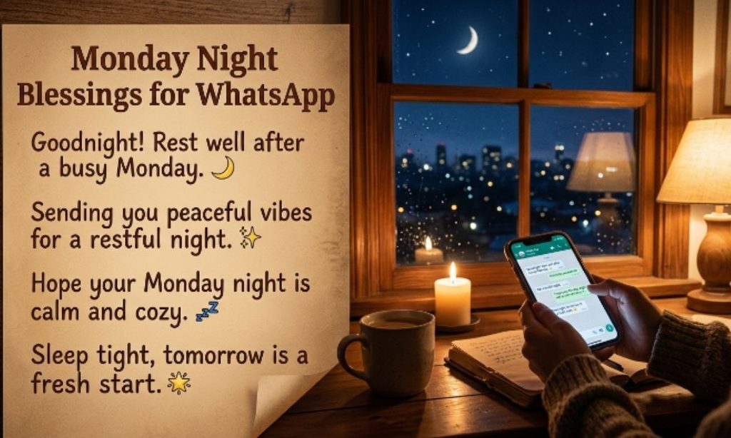 Monday Night Blessings for WhatsApp