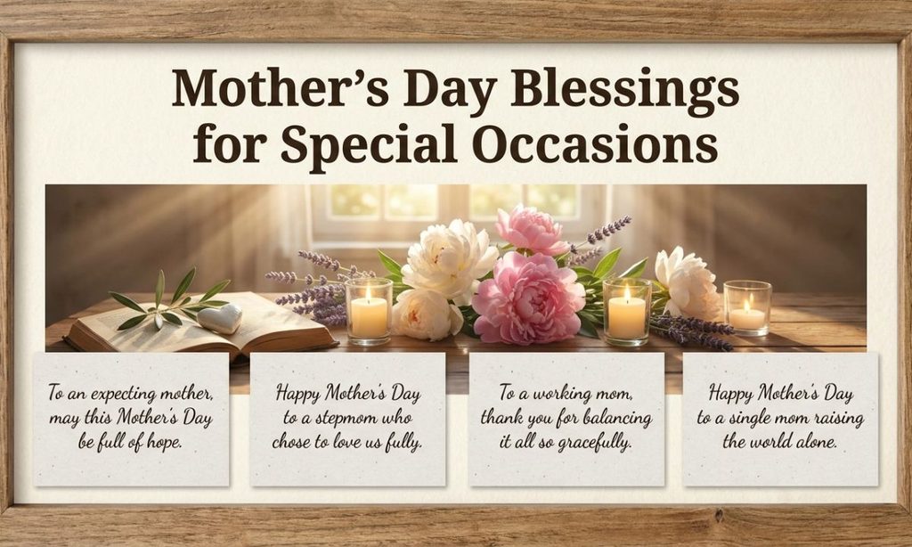 Mother's Day Blessings for Special Occasions