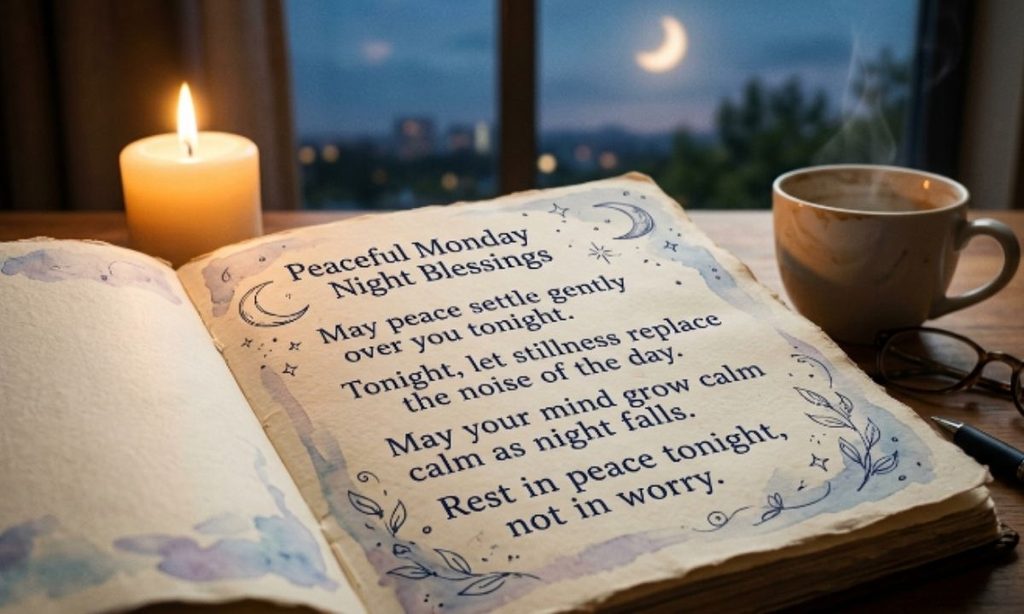 Peaceful Monday Night Blessings