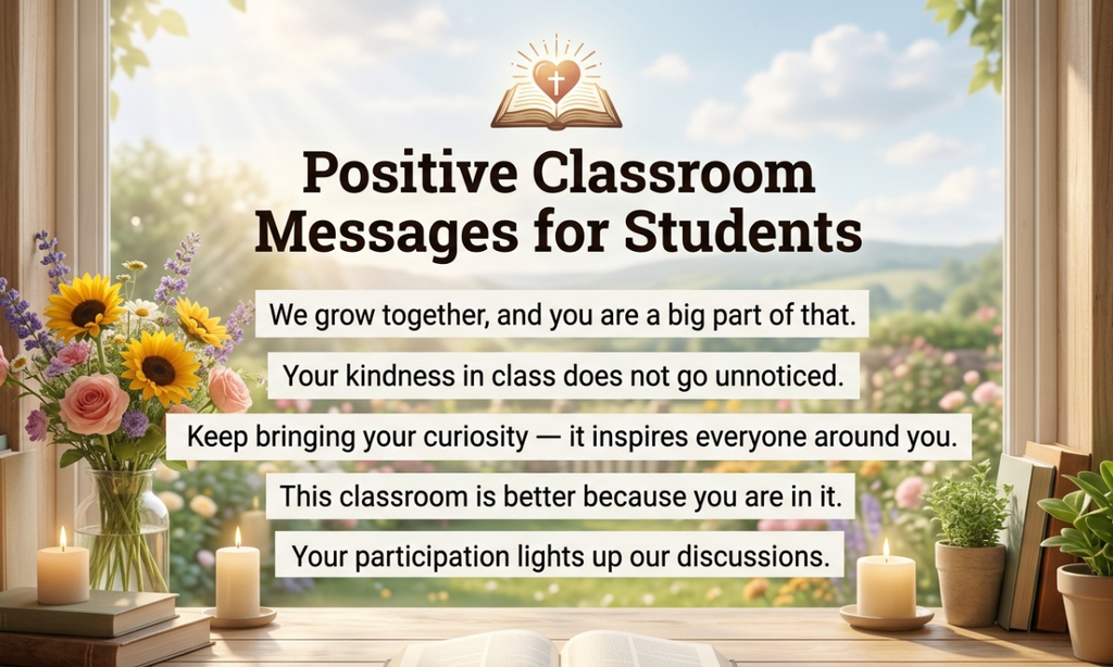 Positive Classroom Messages for Students