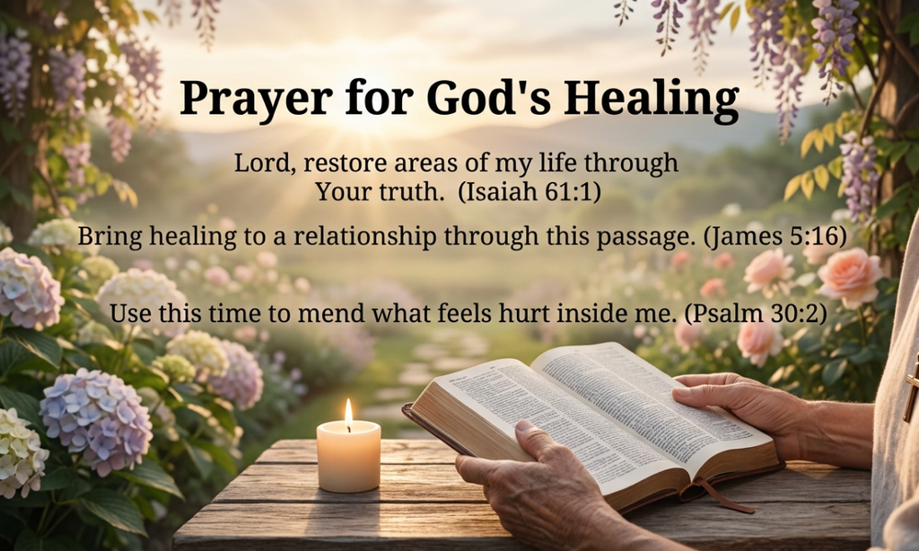 Prayer for God's Healing