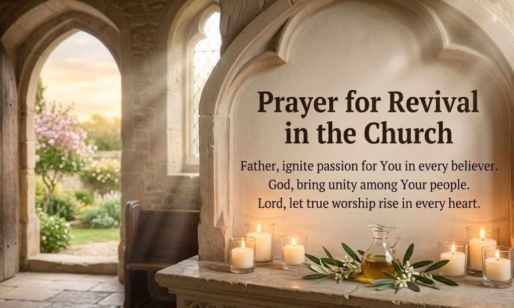 Prayer for Revival in the Church