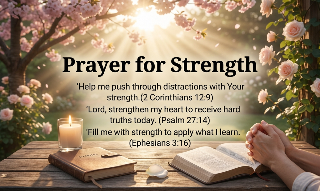 Prayer for Strength