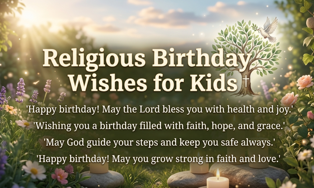 Religious Birthday Wishes for Kids
