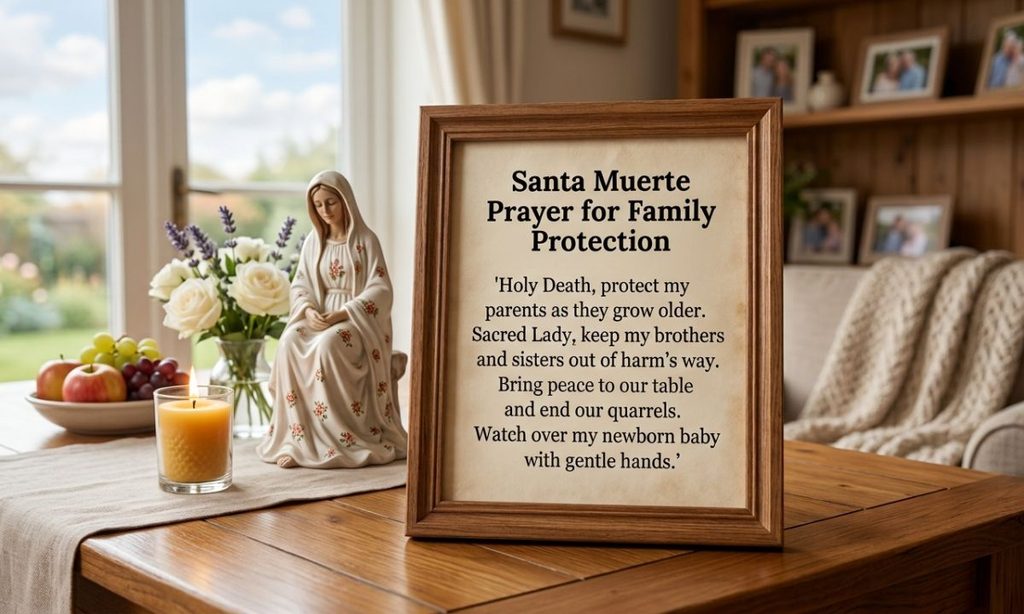 Santa Muerte Prayer for Family Protection