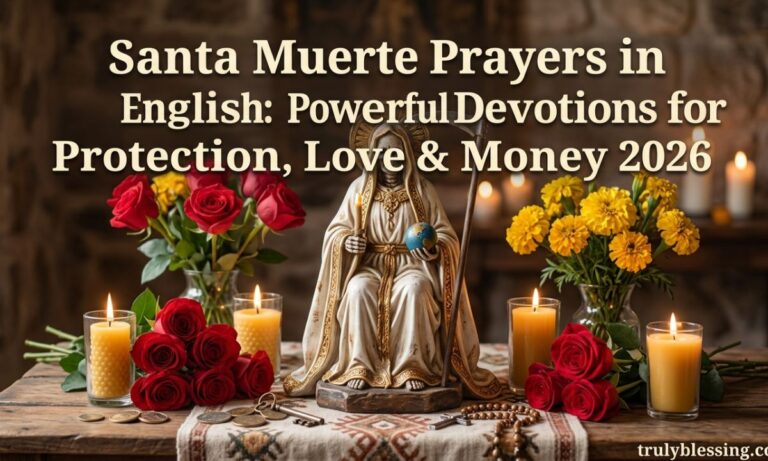 Santa Muerte Prayers in English: Powerful Devotions for Protection, Love & Money 2026