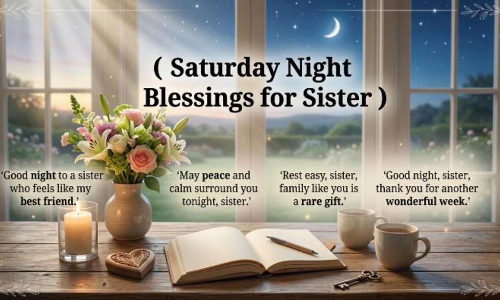Saturday Night Blessings for Sister