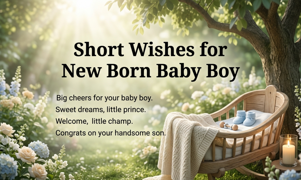 Short Wishes for New Born Baby Boy