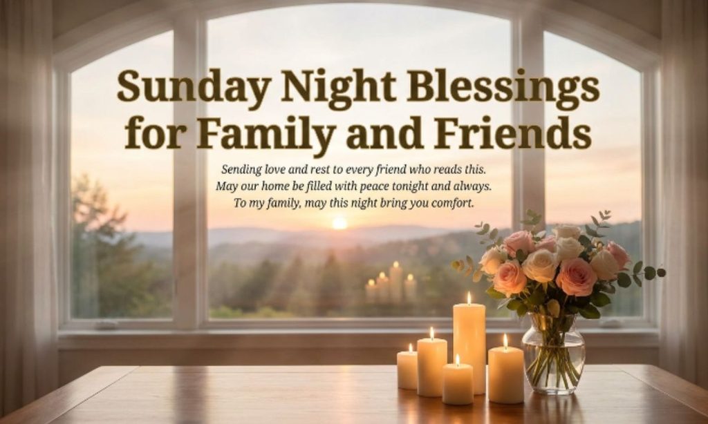 Sunday Night Blessings for Family and Friends