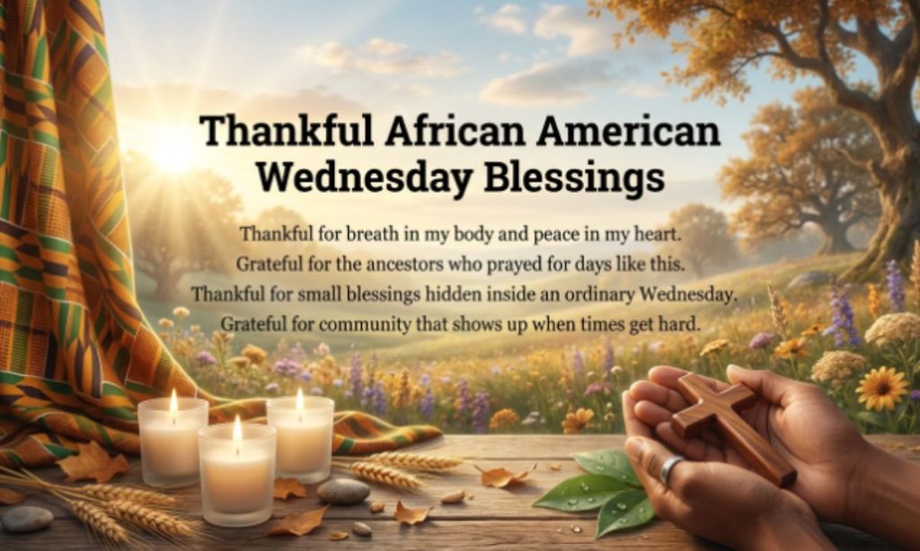 Thankful African American Wednesday Blessings