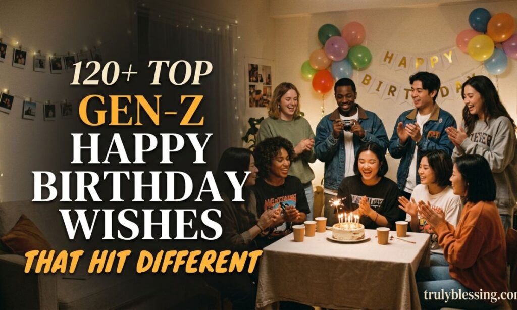 120+ Top Gen-Z Happy Birthday Wishes That Hit Different