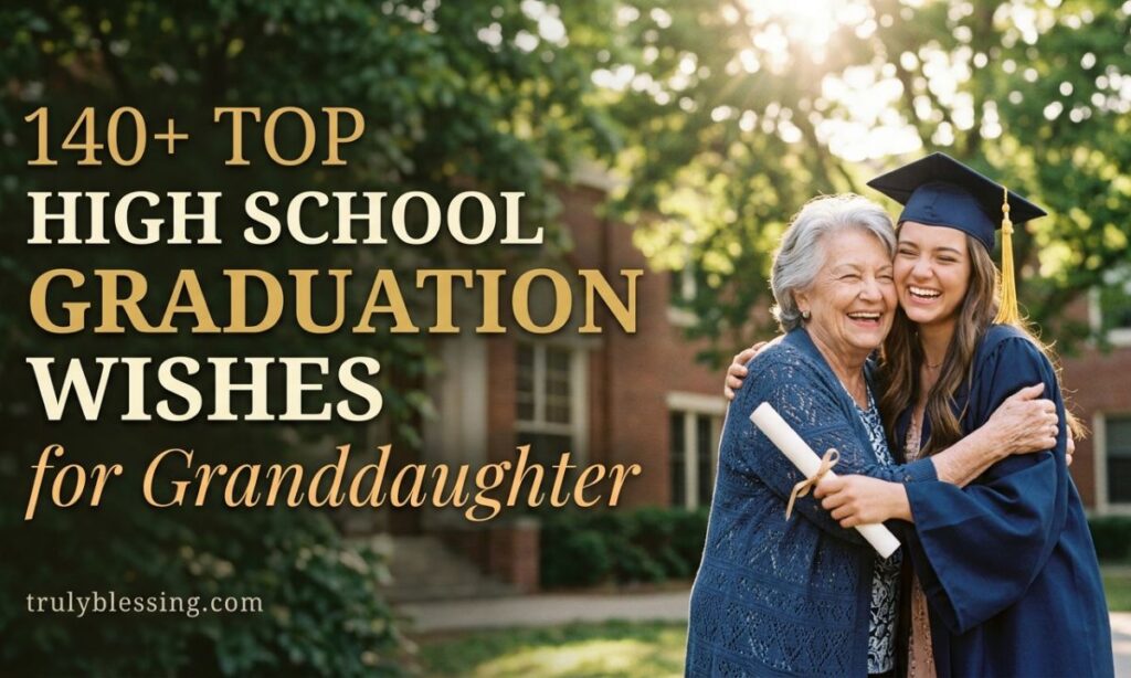 140+ Top High School Graduation Wishes for Granddaughter