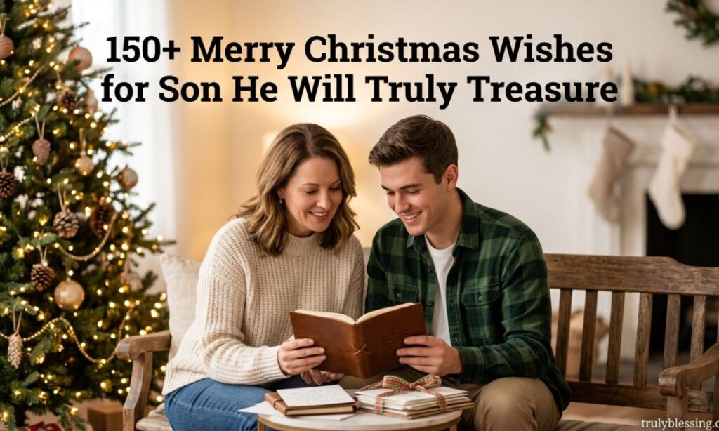 150+ Merry Christmas Wishes for Son He Will Truly Treasure