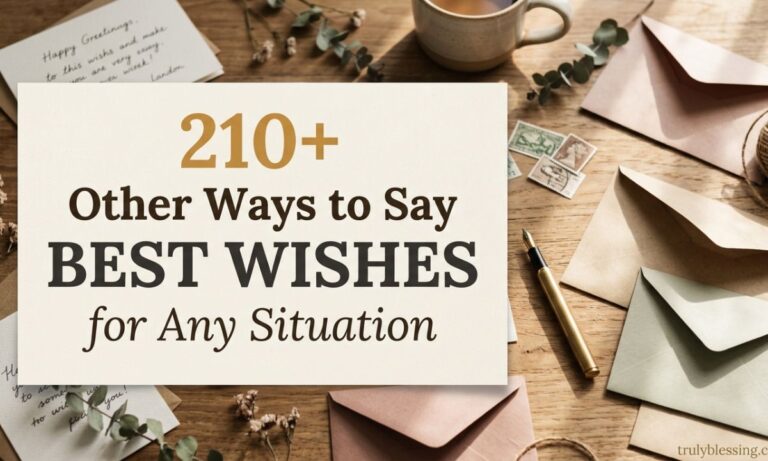210+ Other Ways to Say Best Wishes for Any Situation