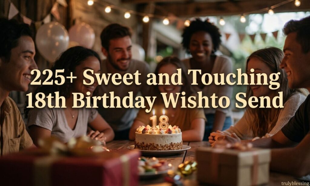 225+ Sweet and Touching 18th Birthday Wishes to Send