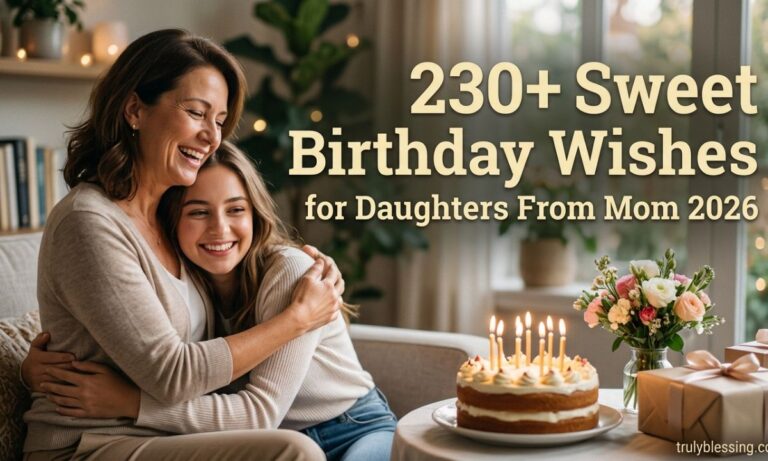 230+ Sweet Birthday Wishes for Daughters From Mom 2026
