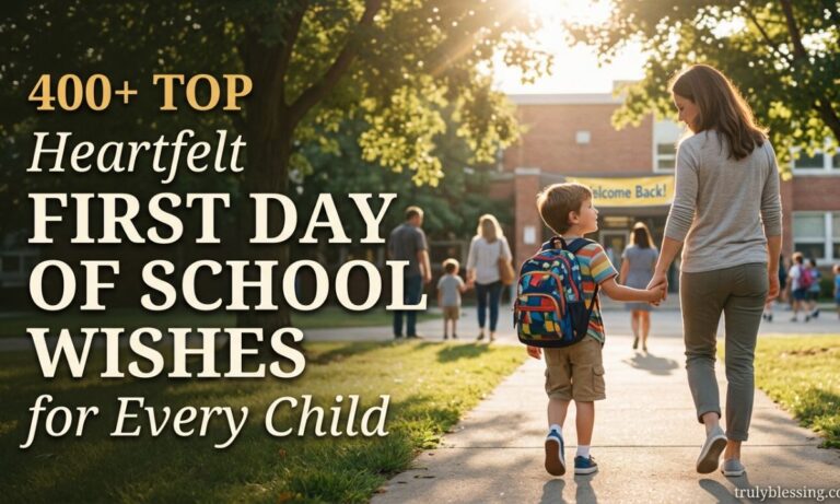 400+ Top Heartfelt First Day of School Wishes for Every Child