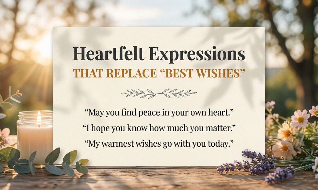Heartfelt Expressions That Replace Best Wishes