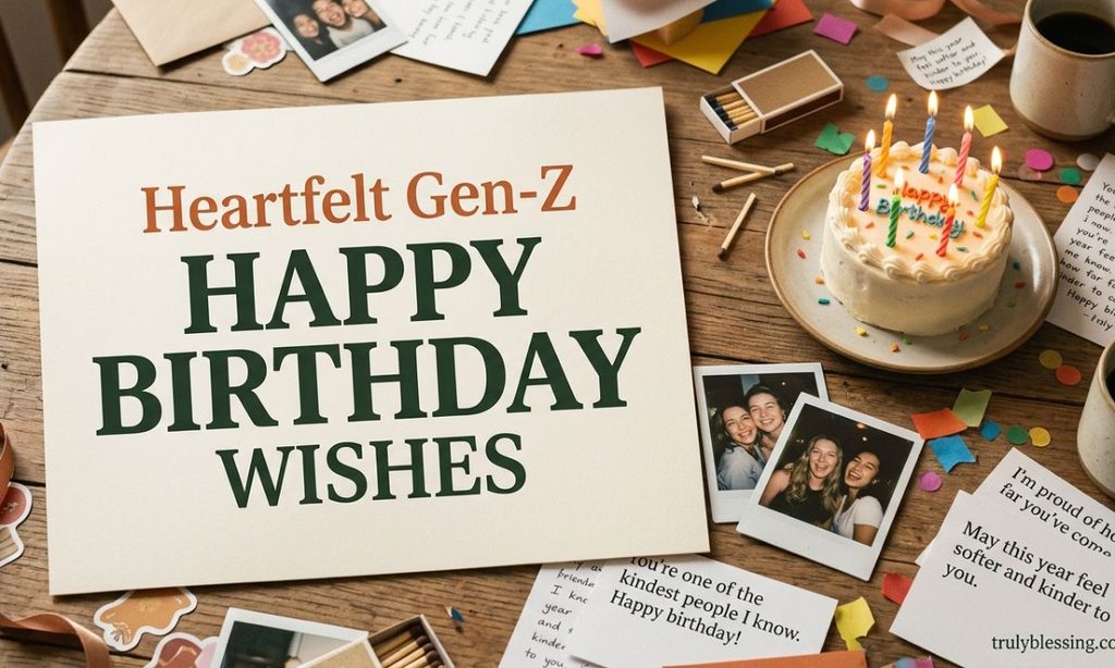 Heartfelt Gen-Z Happy Birthday Wishes